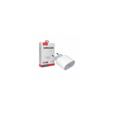 Imagem de Fonte Carregador de Tomada Turbo 5v 9v 12v 2.4A Usb-C 18W (KA-5005) - 