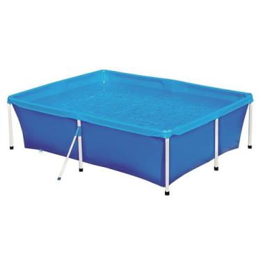 Imagem de Piscina Standard Retangular 2000 Litros Azul - Mor