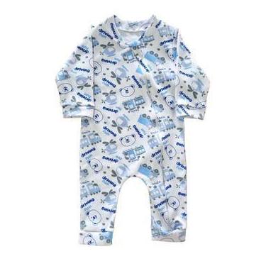 Imagem de Macacão Longo em Suedine Bebê Menino - Safira Kids, M