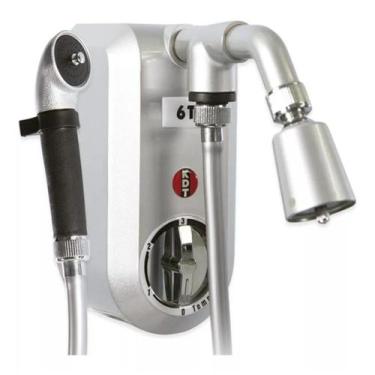 Imagem de Ducha 6T Com Desviador Kdt Prata 8.800w 220v, Prata, 220V