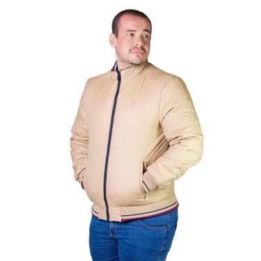 Imagem de Jaqueta Microfibra Puffer Dixie Masculina 16.60.0021 Creme, G, Creme