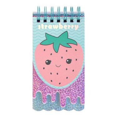 Imagem de Note Pad-Bloco de anotações com estampa de morango - MINISO