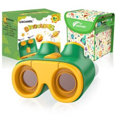 Imagem de Binóculos USCAMEL para Crianças à Prova de Choque - com Bolsa e Alça