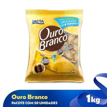 Imagem de BOMBOM OURO BRANCO 50x20g