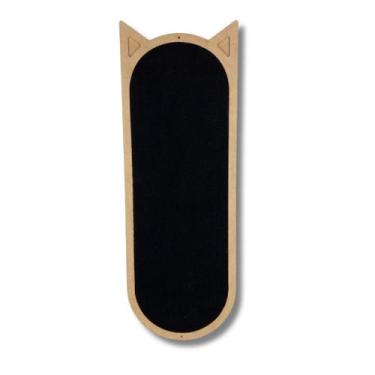Imagem de Arranhador Para Gatos De Parede Sisal Carpete MDF Gatificação Econômic