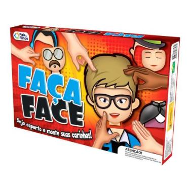 Imagem de Jogo Faça Face Tabuleiro Pais e Filhos