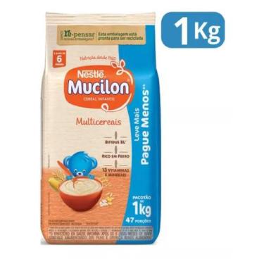 Imagem de Cereal Infantil Mucilon Multicereais Pacote 1 Kg