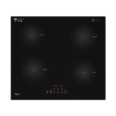 Imagem de Fogão Cooktop Indução Philco PCT40A Preto 4 Bocas 220V Vidro Cerâmico 