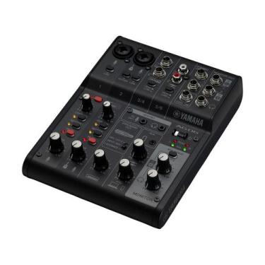 Imagem de Mesa de Som e Interface Analógica AG06MK2 B Preta Yamaha