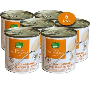 Imagem de Leite Condensado Zero Aç. Zero Lactose S. Lourenço 335g (6x)