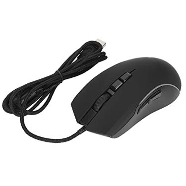 Imagem de Mouse para jogos, mouse para computador Mouse Gamer com fio RGB Mouse para home office School para notebooks/desktops/tablets para PC/TVs inteligentes/telefone Android