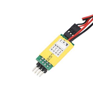 Imagem de Interruptor de Luzes RC, Controlador de Luzes RC Material de Alta Qualidade Fácil Instalação para Barco(D tipo funcional amarelo)