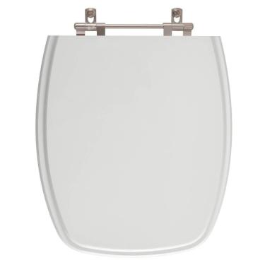 Imagem de Assento Sanitario Laguna Cinza Prata Para Vaso Hervy