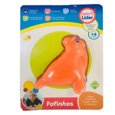 Imagem de Bichinhos Fofinho Grande - Leão Marinho Laranja - Lider 5640