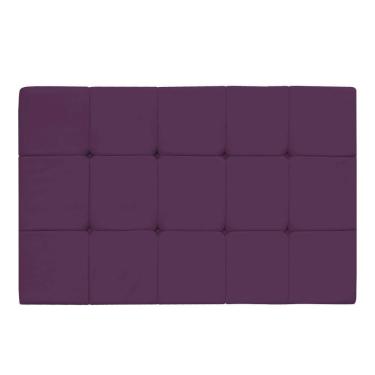 Imagem de Cabeceira King Size Suspensa Sleep 195 cm Suede Roxo