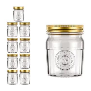 Imagem de Pote Americado Vintage Retro Tampa Biscoito 500ml Nadir 9Un