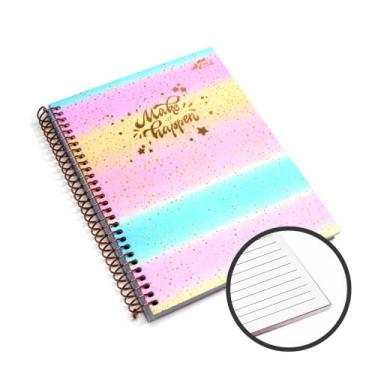 Imagem de Caderno Colegial Make It Happen Horizontal 80 folhas 90g Merci