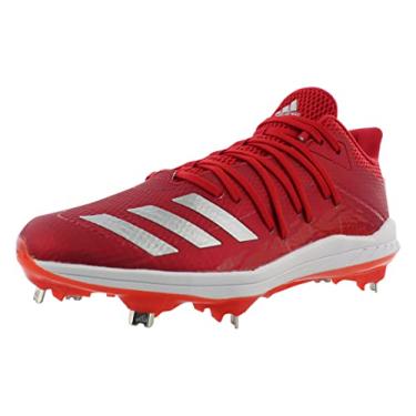 Imagem de adidas Adizero Afterburner 6 Cleat - Men's Baseball Scarlet/Silver Metallic/Active Red