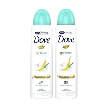 Imagem de Kit 2 Desodorantes Antitranspirante Aerosol Dove Go Fresh Pera e Aloe Vera 150ml