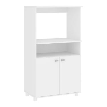 Imagem de Armário Para Forno E Microondas Multimóveis 2 Portas Branco