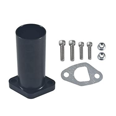 Imagem de KWuJin Tubo de admissão preto para 212cc GX200 VM24 pwk24 Mini Bike Go Kart
