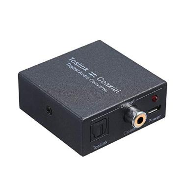 Imagem de Mibee Digital 2-Way Conversor de Áudio Óptico SPDIF Toslink para Coaxial e Coaxial para Óptico Toslink Bi-Direcional Swtich Digital o Converter Splitter Adapter