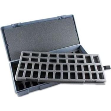 Imagem de Chessex Figure Storage Box for 25mm Humanoids (80 Figure), Gray