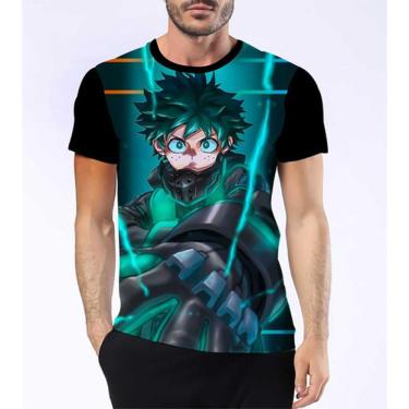Imagem de Camisa Camiseta Izuku Midoriya My Hero Academy Boku No 6