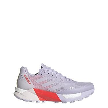 Imagem de adidas Terrex Agravic Ultra Trail Running Shoes - Women's Purple Tint/Purple Tint/Solar Red 8.5