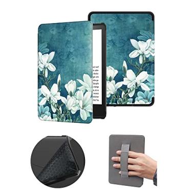 Imagem de Capa macia com alça de mão para a 11ª geração do Kindle lançado em 2022, capa à prova de quedas com função de despertar automático - não para a 11ª geração do Kindle Paperwhite