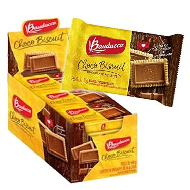Imagem de Biscoito Choco Biscuit Chocolate Ao Leite Bauducco Display 18x36g
