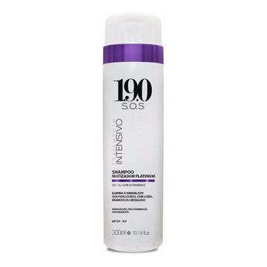 Imagem de Shampoo Matizador Platinum 300ml Elimine Amarelado Therapy