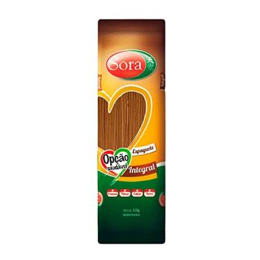 Imagem de Macarrão Espaguete Integral Vegano Sora 500g