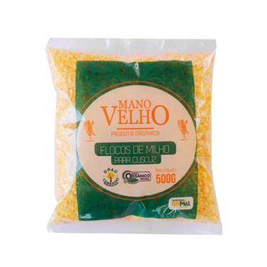 Imagem de Kit 6X: Flocos de Milho Orgânico Mano Velho 500g