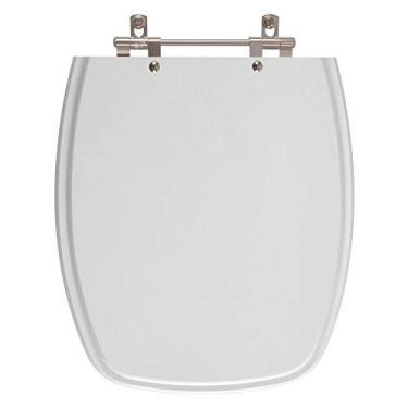 Imagem de Assento Sanitario com Amortecedor Laguna Cinza p/Vaso Hervy