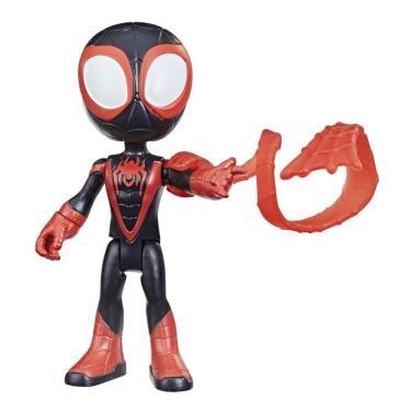 Imagem de Mini Boneco - 10 cm - Spidey and His Amazing Friends - Miles Morales - Hasbro