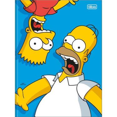 Imagem de Caderno Brochurão Simpsons 48 Folhas - Tilibra