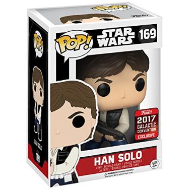 Imagem de Funko Pop! Star Wars Han Solo #169 (2017 Star Wars Galactic Convention Exclusive)