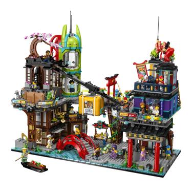 Imagem de LEGO Ninjago - Mercados da Cidade de Ninjago