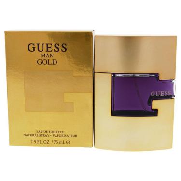Imagem de Perfume Guess Gold para Homens - 2,141ml Spray de EDT
