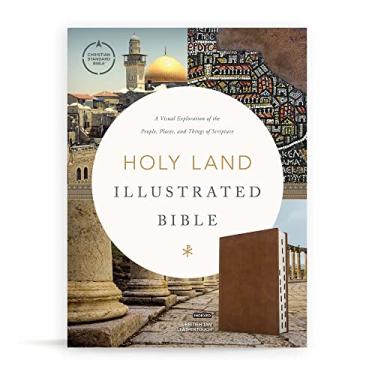 Imagem de CSB Holy Land Illustrated Bible, British Tan Leathertouch, Indexed: A Visual Exploration of the People, Places, and Things of Scripture