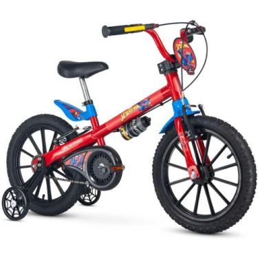 Imagem de Bicicleta Do Homem Aranha Aro 16 Infantil Nathor