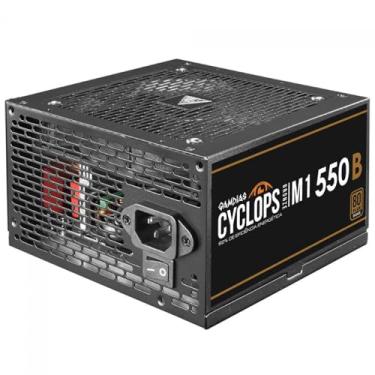 Imagem de Fonte de Alimentação Gamdias Cyclops M1-550B - 550W, 80 Plus, Bronze, PFC Ativo, S/Cabo
