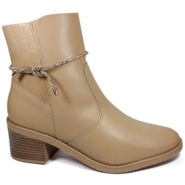 Imagem de Bota Ramarim Napa Caqui Feminina 24-59102-Feminino