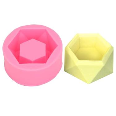 Imagem de Molde de Silicone para Vaso de Flores, Decoração de Açúcar de Chocolate, Conjunto de Moldes de Silicone DIY, Moldes de Artesanato de Bolo de Chocolate, Moldes de Concreto, Molde