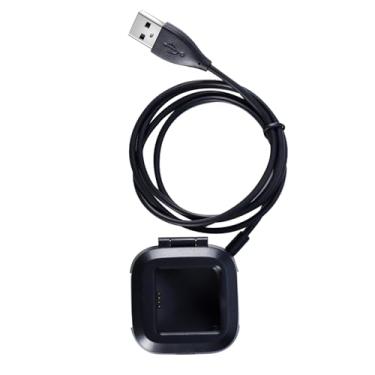 Imagem de Carregador de energia com cabo USB para relógio inteligente de substituição para acessórios Fitbit Versa 2
