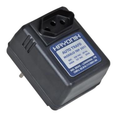 Imagem de HAYONIK, Conversor/Auto Transformador de Parede, Tensão de Entrada 220VAC, Tensão de Saída 127VAC, 50VA - TRP 5011