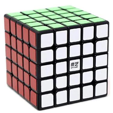 Imagem de cuber brasil Cubo Mágico 5x5x5 Qiyi QiZheng Preto