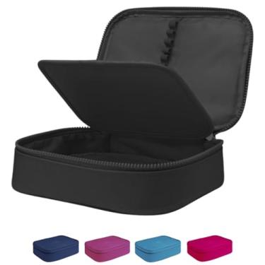 Imagem de Estojo Escolar Box Grande Infantil Organizador Para Lapis Feminino Masculino Nylon Com...