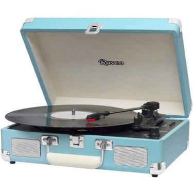 Imagem de Vitrola Raveo Sonetto Chrome Azul Claro